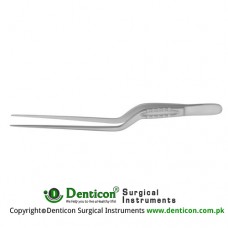Nasal Tampon Forcep Smooth Jaws Stainless Steel, 16 cm - 6 1/